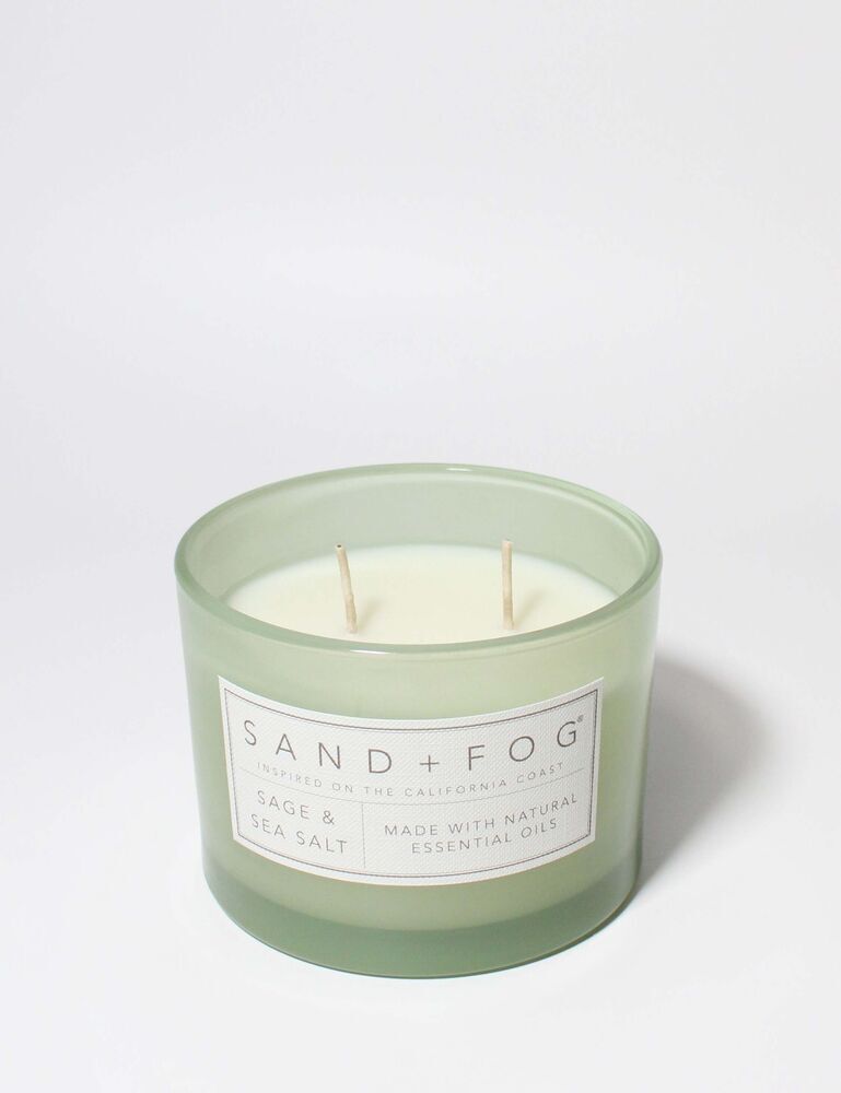 Sage & Sea Salt 12 Oz Scented Candle - Image 3