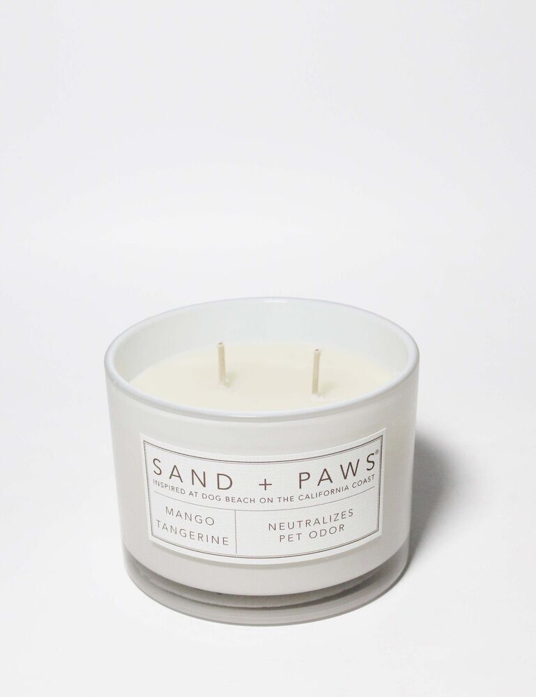 Sand + Paws Mango Tangerine 12 Oz Scented Candle - Image 3