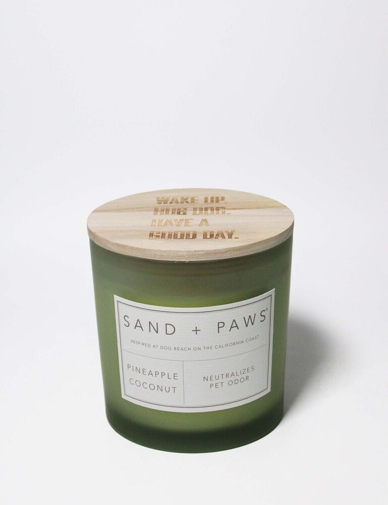 Sand + Paws Pineapple Coconut 21 Oz Scented Candle