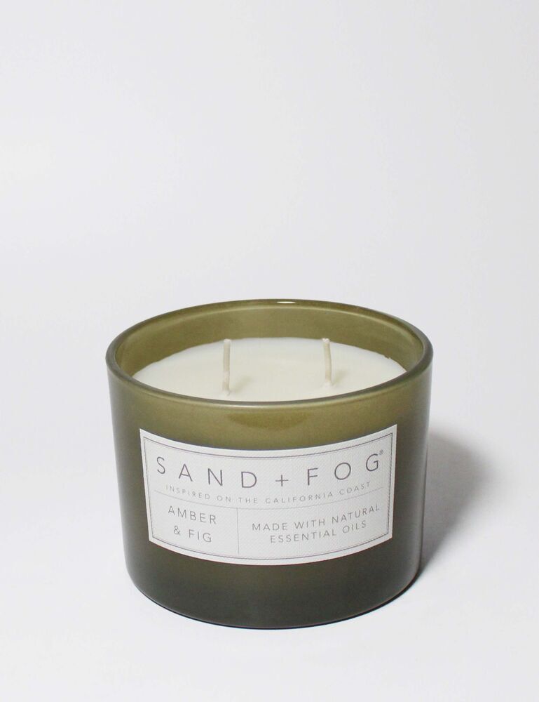 Amber & Fig 12 Oz Scented Candle - Image 3