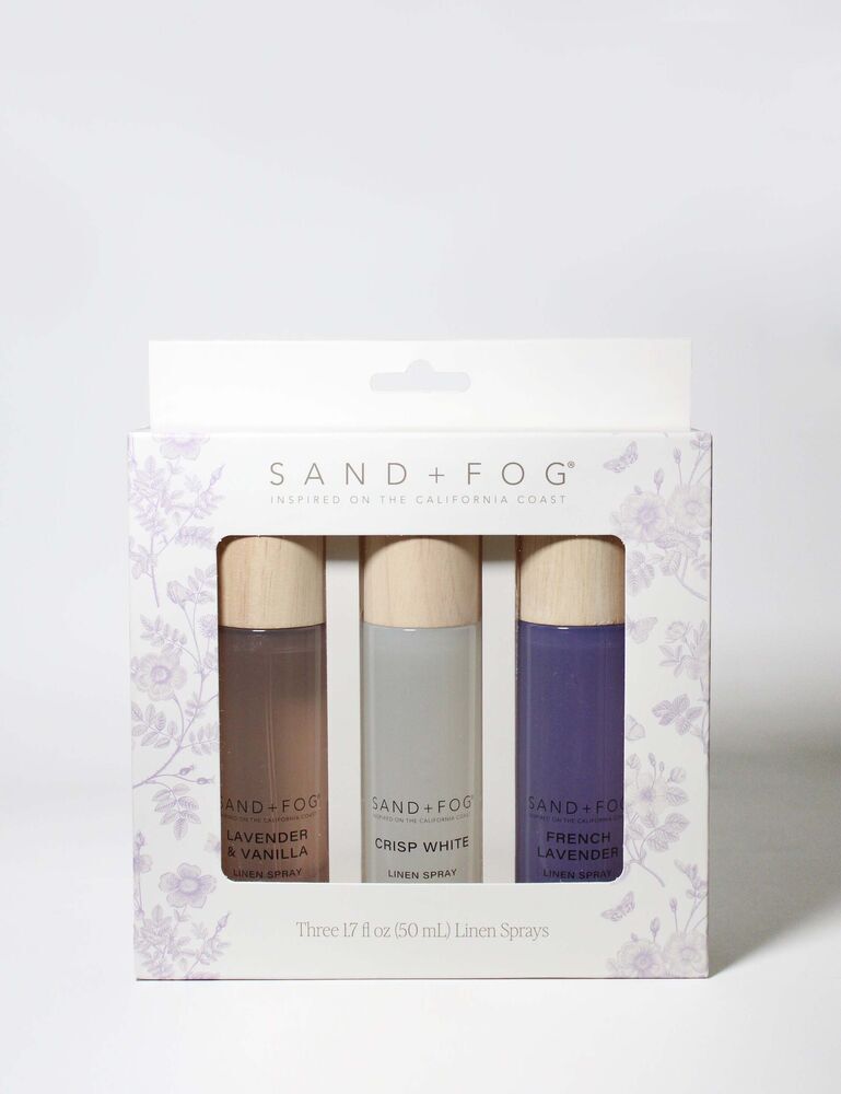 Set Of Three 50 ML Linen Sprays