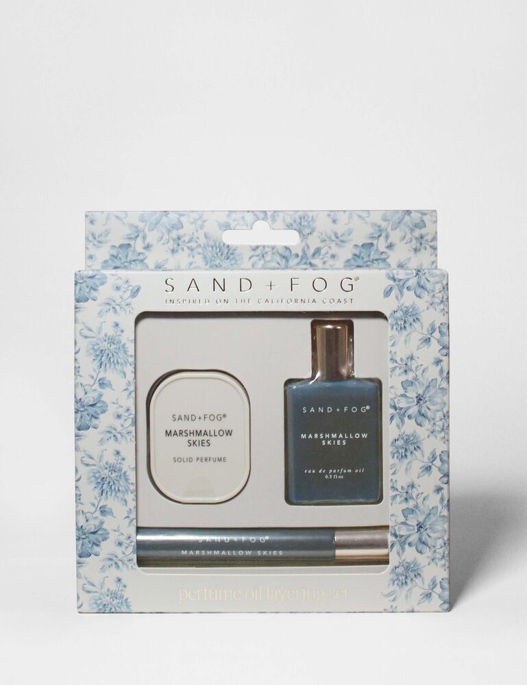 Perfume Oil Rollerballs And Solid Perfume Set - Marshmallow Skies