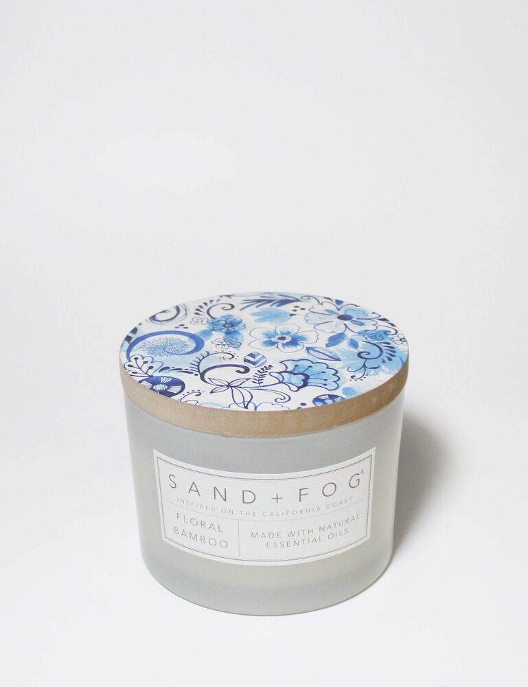 Floral Bamboo 12 Oz Scented Candle