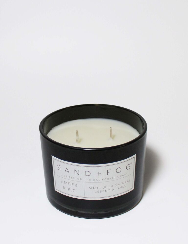 Amber & Fig 12 Oz Scented Candle - Image 3