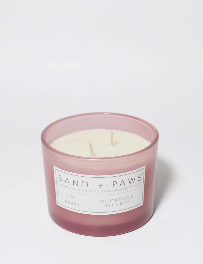 Sand + Paws Goji Berry 12 Oz Scented Candle - Image 3