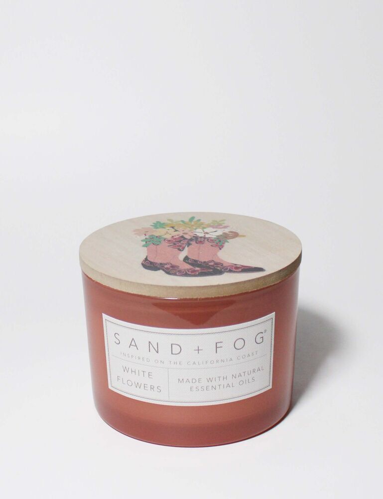 White Flowers 12 Oz Scented Candle