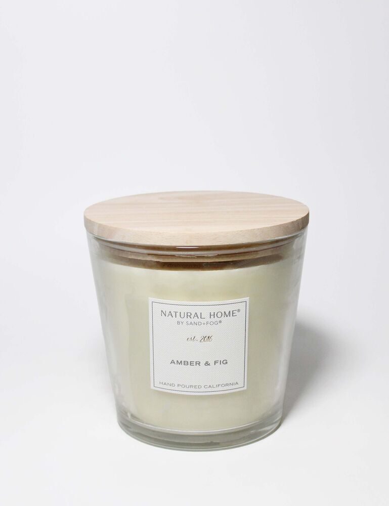 Amber & Fig Natural Home 31 Oz Scented Candle
