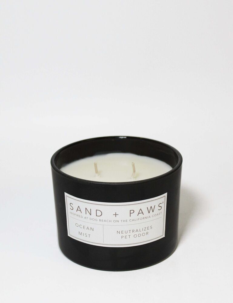 Sand + Paws Ocean Mist 12 Oz Scented Candle - Image 3
