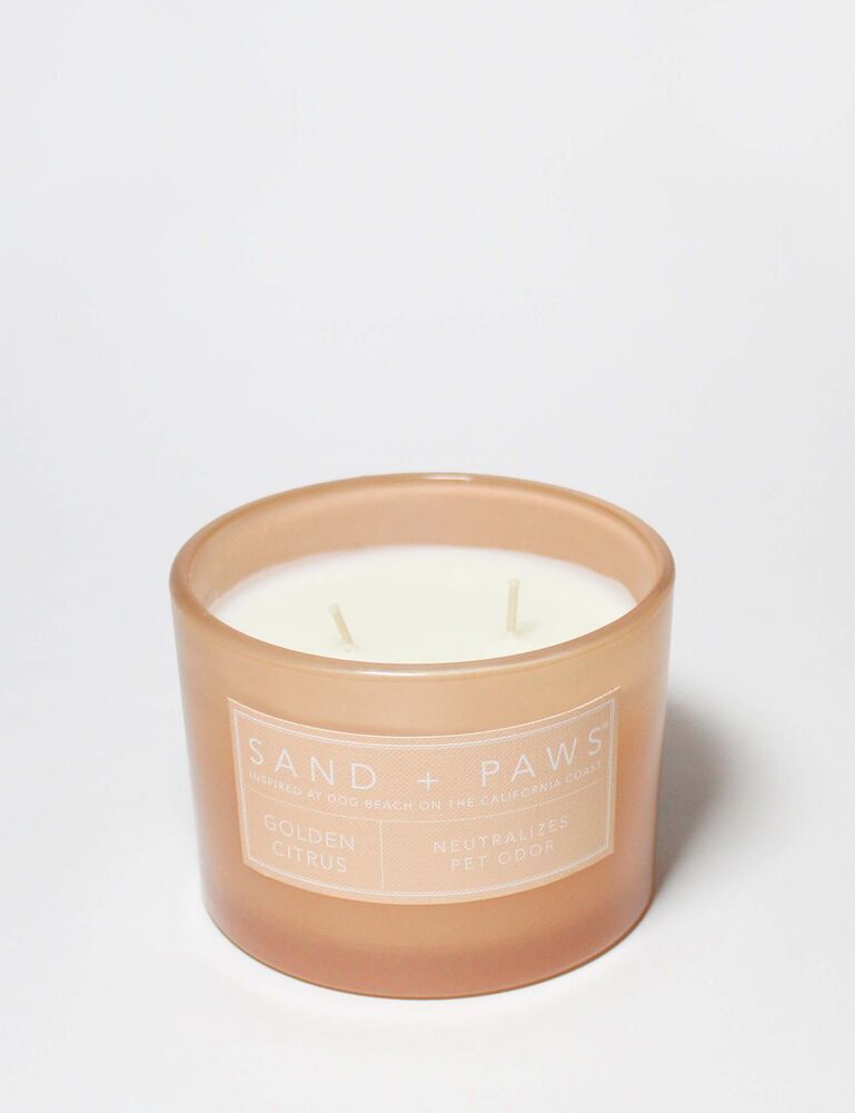 Sand + Paws Golden Citrus 12 Oz Scented Candle - Image 3
