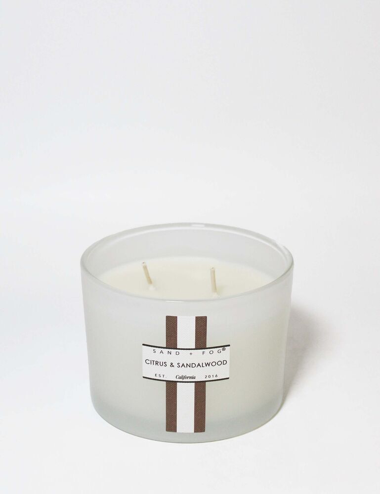 Citrus & Sandalwood 12 Oz Scented Candle - Image 3