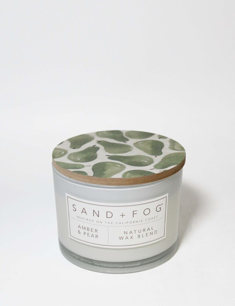 Amber & Pear 12 Oz Scented Candle