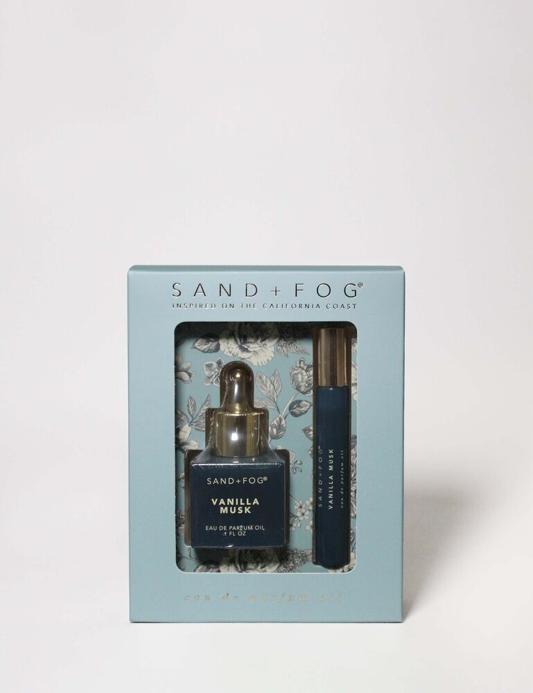 Perfume Oil Rollerball And Perfume Dropper Set - Vanilla Musk