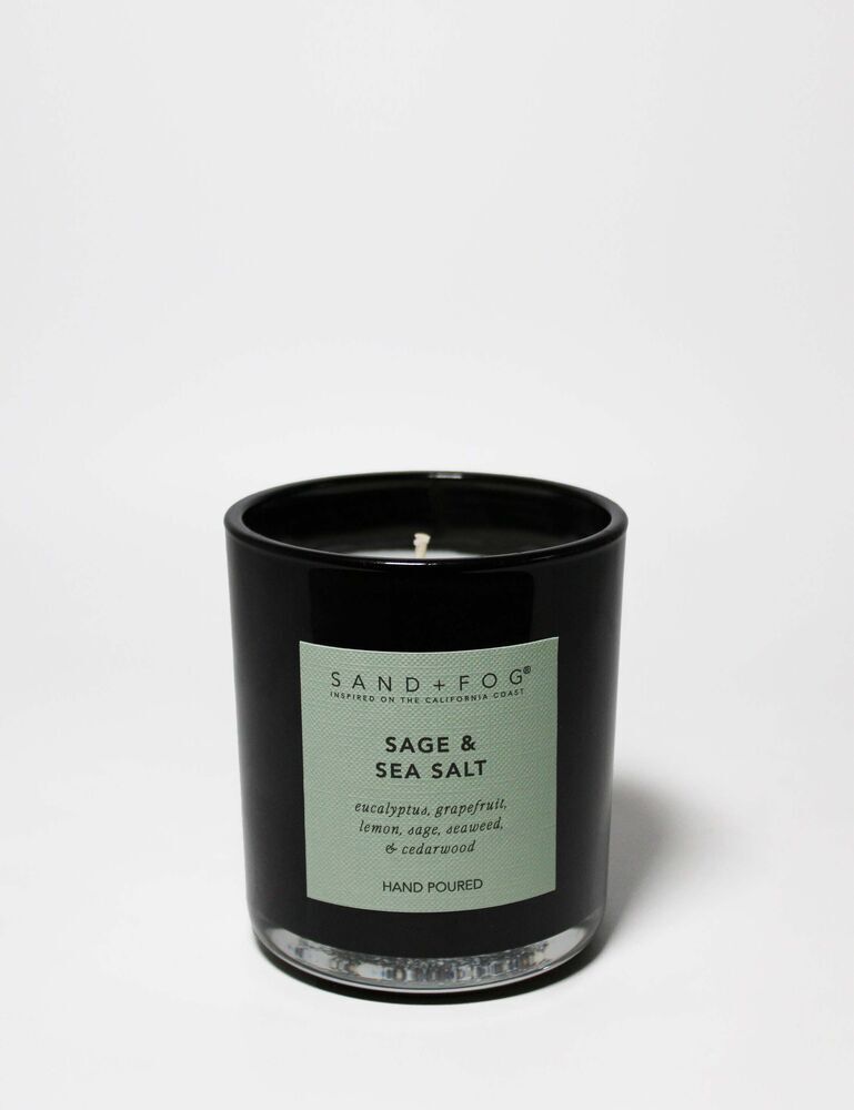 Sage & Sea Salt 10 Oz Scented Candle - Image 3