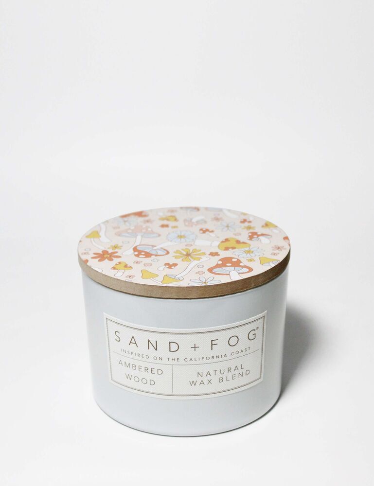 Ambered Wood 12 Oz Scented Candle