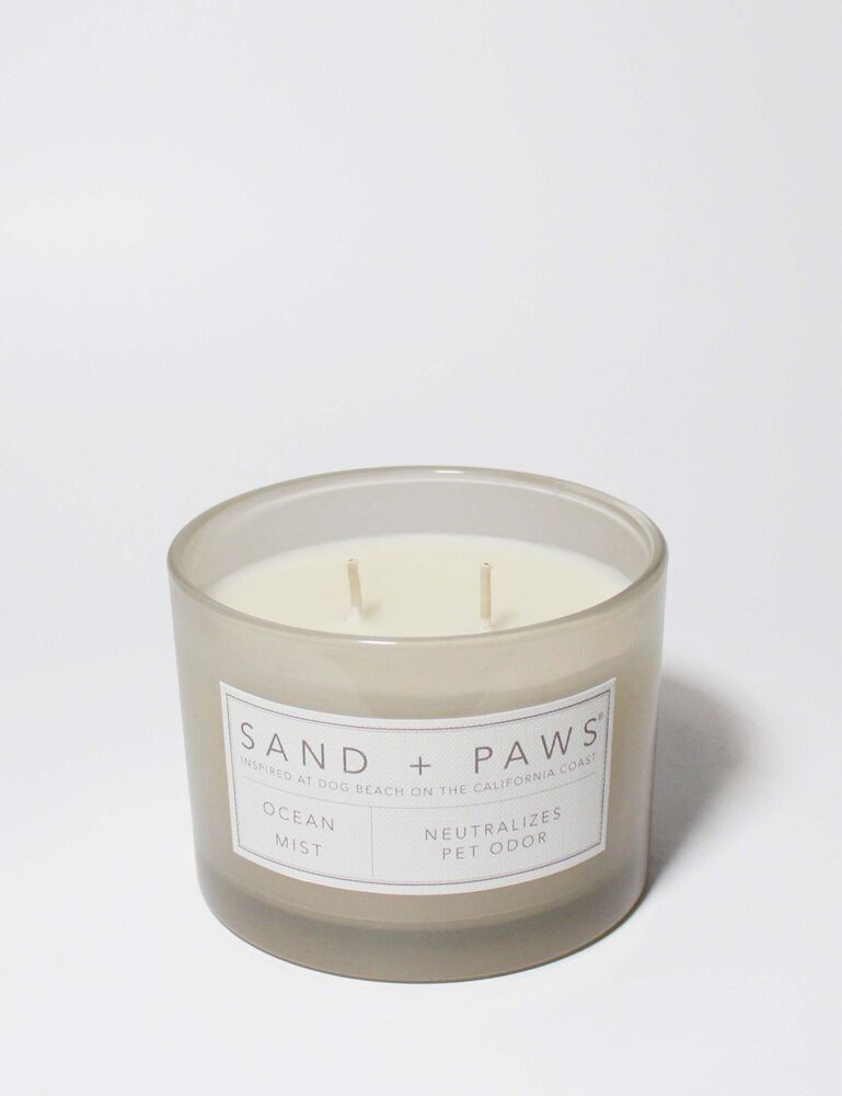 Sand + Paws Ocean Mist 12 Oz Scented Candle - Image 3