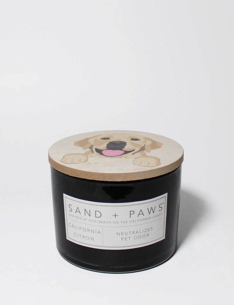 Sand + Paws California Citron 12 Oz Scented Candle