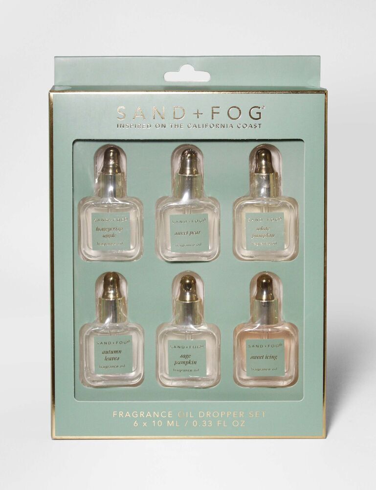 6 Pack Of 10 Ml Fragrance Diffuser Oils
