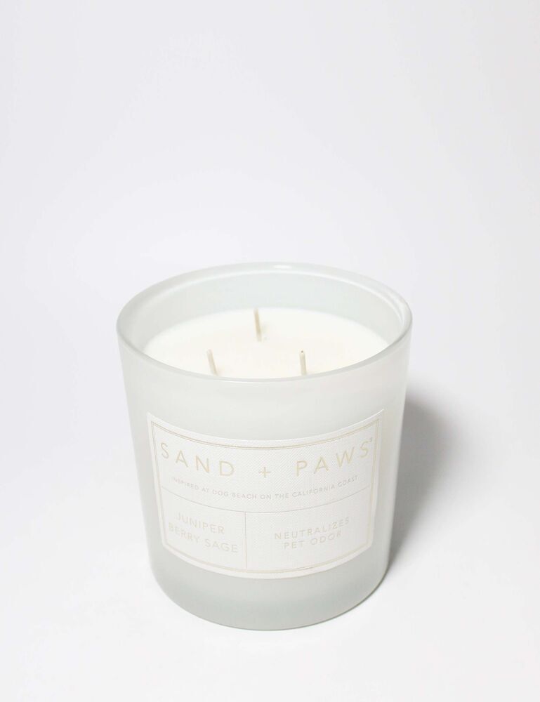 Sand + Paws Juniper Berry Sage 21 Oz Scented Candle - Image 3