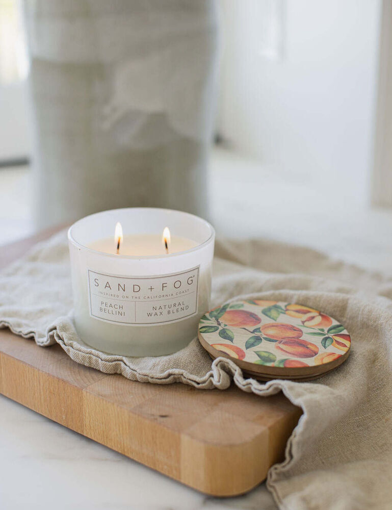Peach Bellini 12 Oz Scented Candle - Image 5