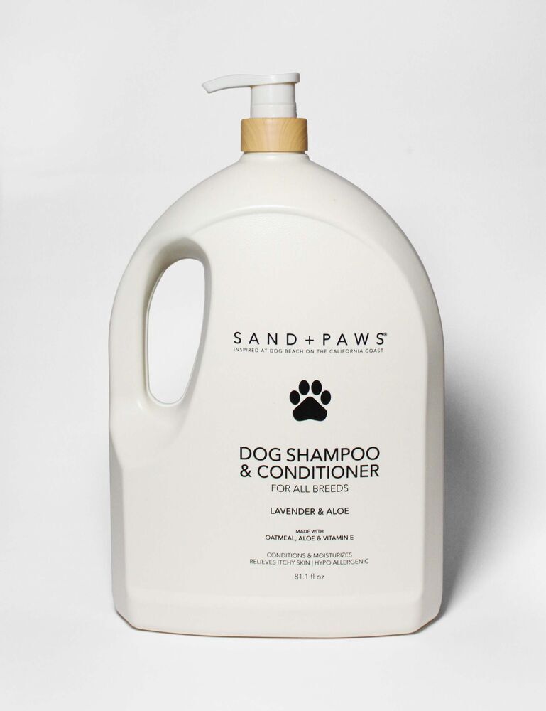 Sand + Paws Pet Shampoo & Conditioner - Lavender & Aloe