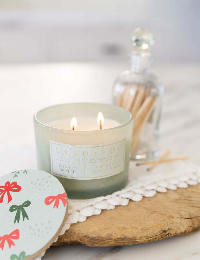 Winter White 12 Oz Scented Candle - Image 5
