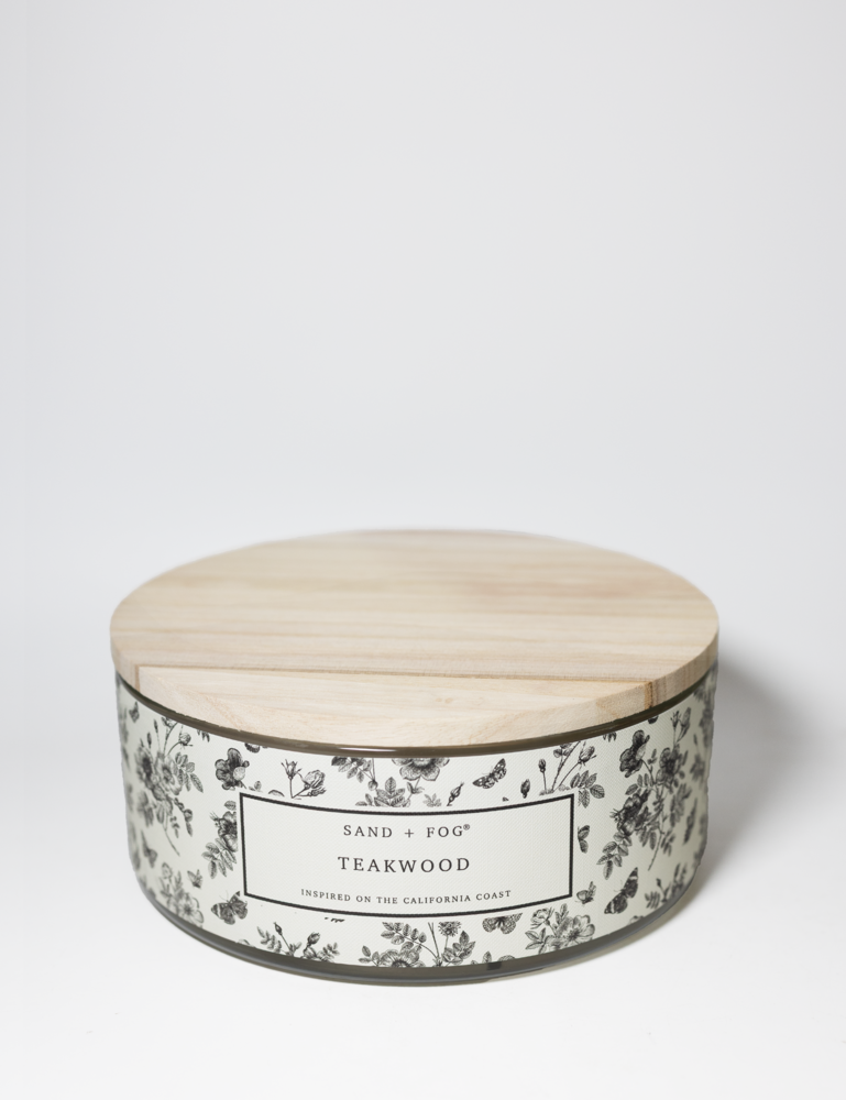 Teakwood 34 Oz Scented Candle