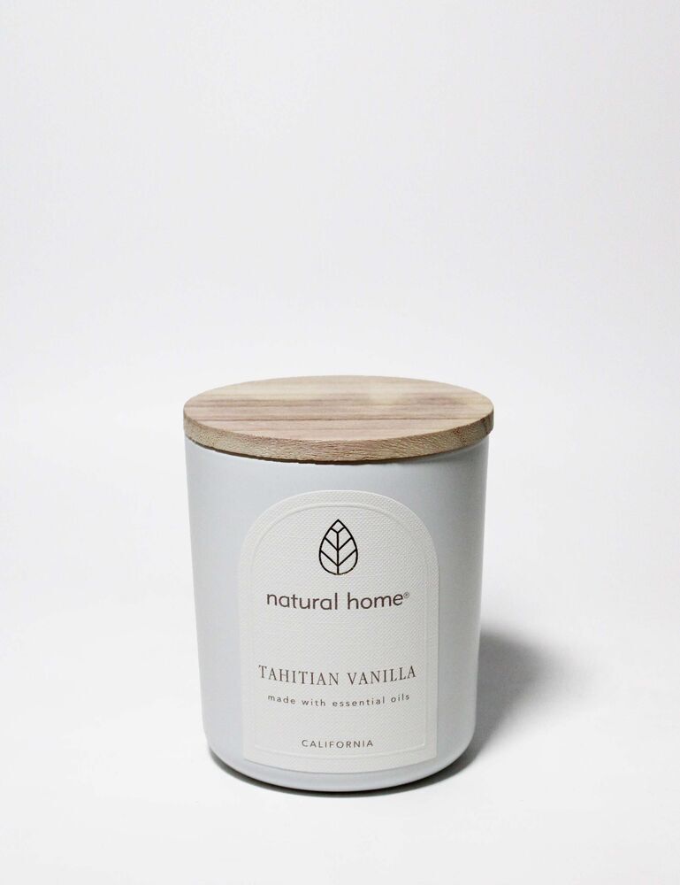 Tahitian Vanilla Natural Home 10 Oz Scented Candle