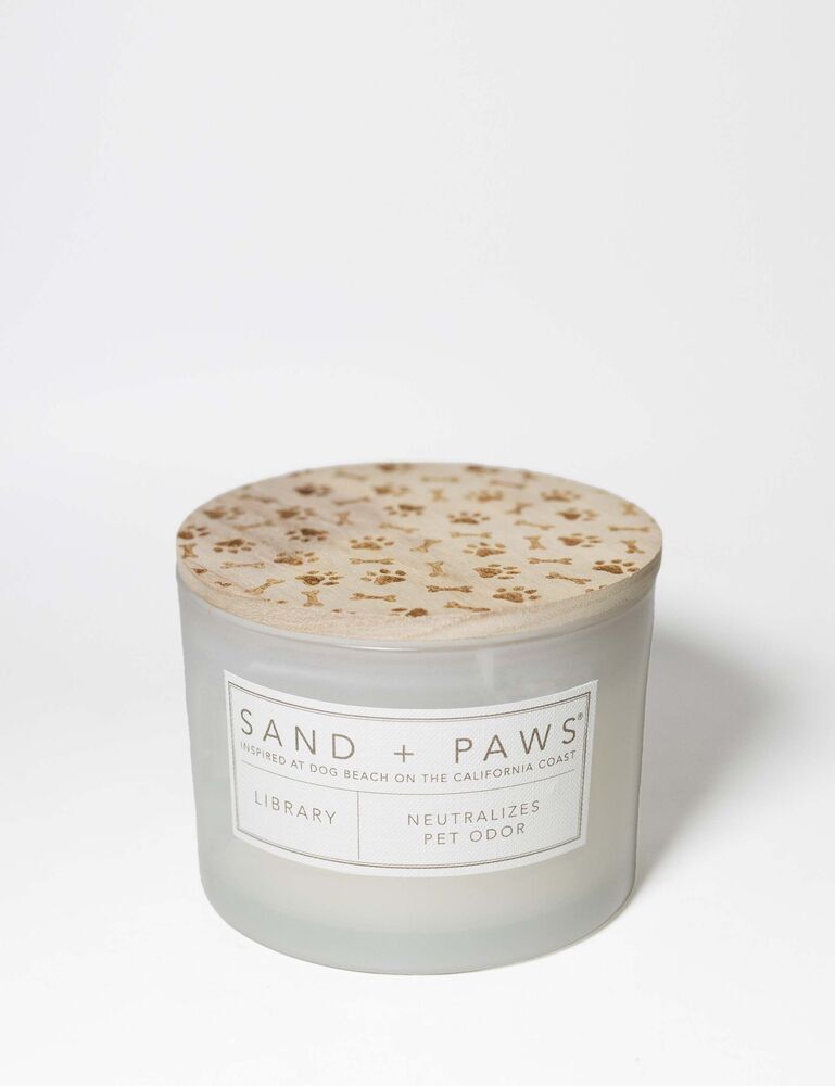 Sand + Paws Library 12 Oz Scented Candle