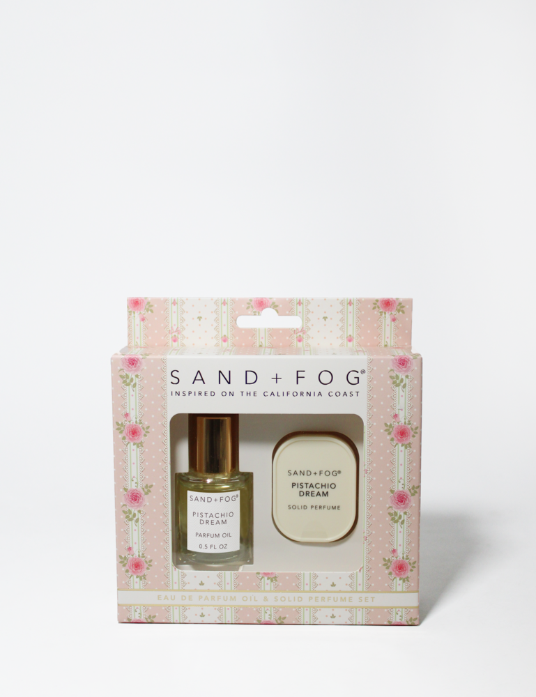 Perfume Oil Rollerball And Solid Perfume Set - Pistachio Dream
