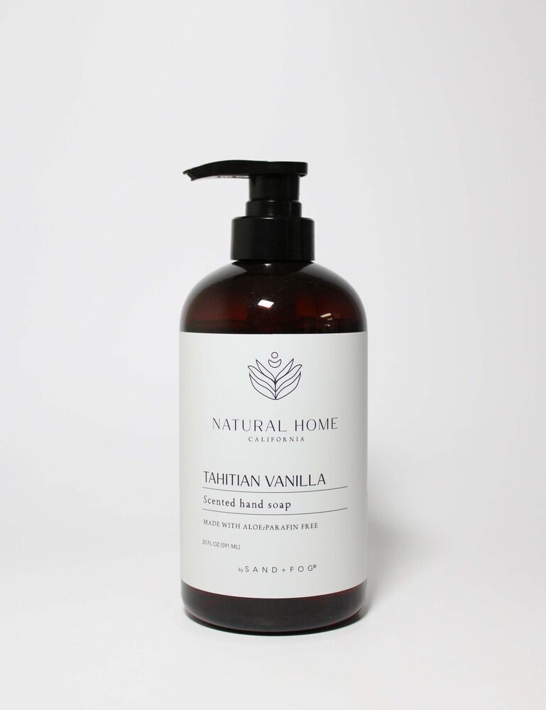 Tahitian Vanilla Natural Home 20 Oz Liquid Hand Soap