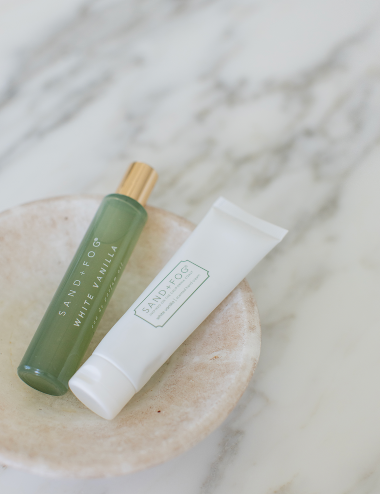 Hand Cream And Perfume Oil Rollerball Set - White Vanilla - Image 2
