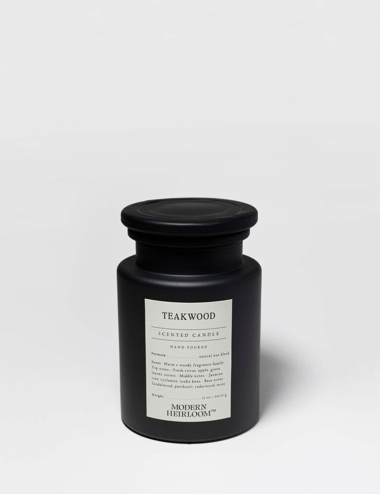 Teakwood 12 Oz Scented Candle