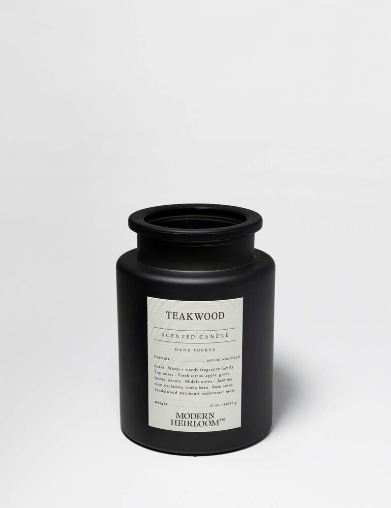 Teakwood 12 Oz Scented Candle - Image 3