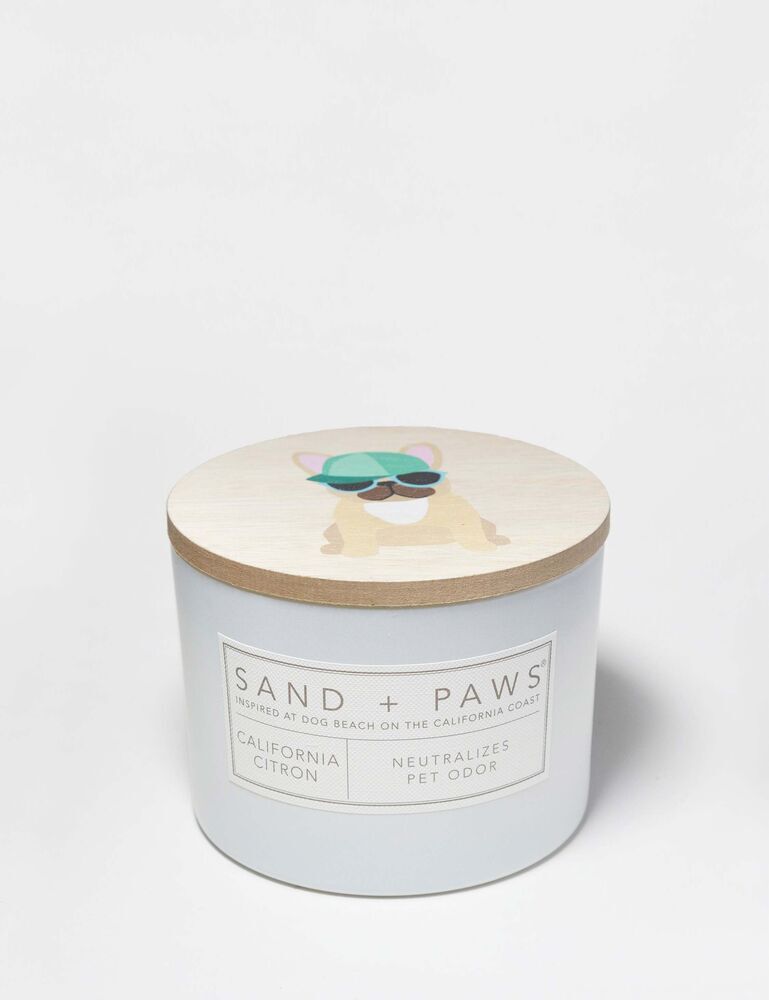 Sand + Paws California Citron 12 Oz Scented Candle