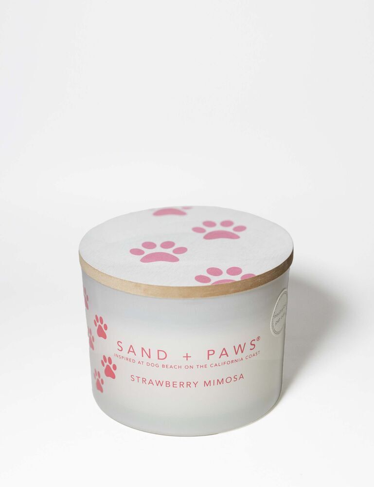 Sand + Paws Strawberry Mimosa 12 Oz Scented Candle